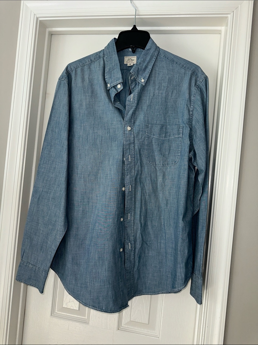 J. Crew chambray button up shirt